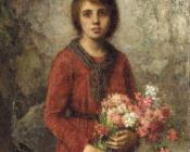 Artist's daughter - 阿列克谢·阿列维奇·哈拉莫夫